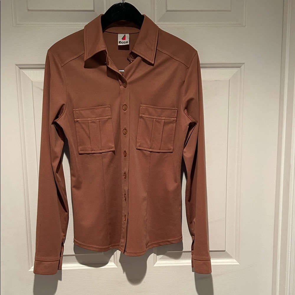 Ecco Men's Tan Shirt Jacket